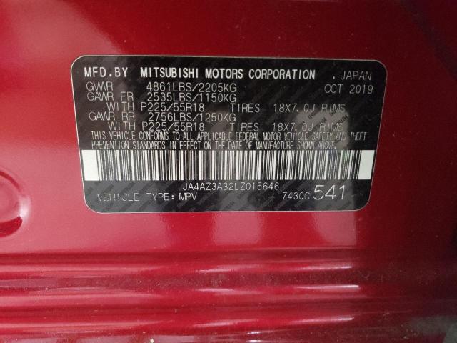 JA4AZ3A32LZ015646 Mitsubishi Outlander Se