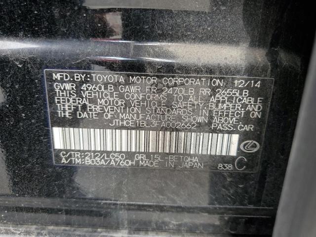 JTHCE1BL3FA002662 Lexus GS 350