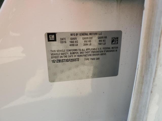 1G1ZB5ST0GF256872 Chevrolet MALIBU LS