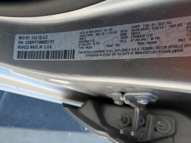 1C6SRFFT4MN551731 RAM 1500 Big Horn/lone Star