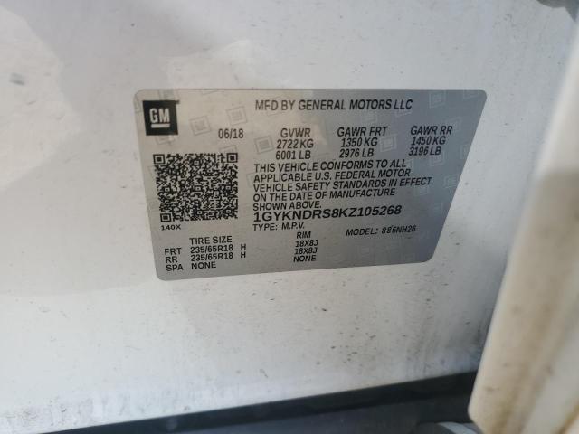1GYKNDRS8KZ105268 Cadillac XT5 LUXURY