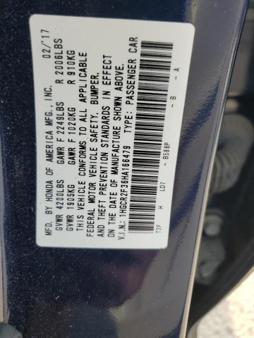 1HGCR2F36HA166479 Honda ACCORD LX