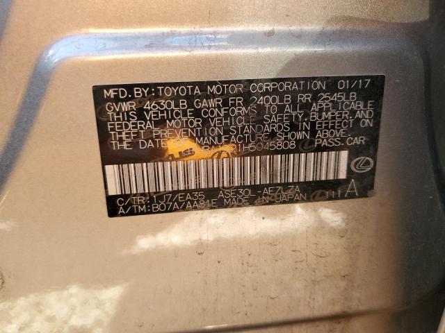 JTHBA1D21H5045808 Lexus IS 200T