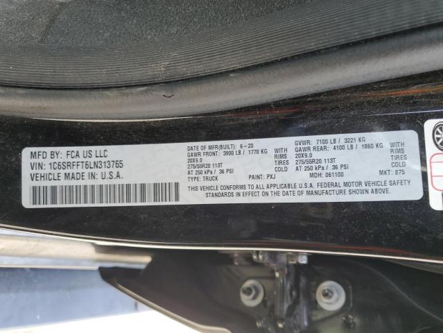 1C6SRFFT6LN313765 RAM 1500 Big Horn/lone Star