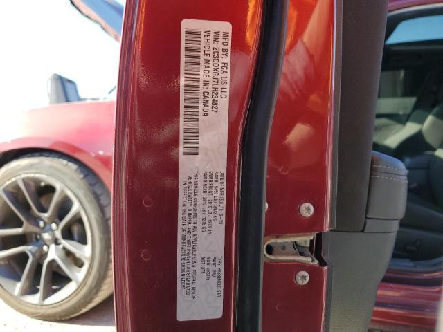 2C3CDXGJ7LH234827 Dodge Charger Scat Pack