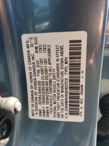 2HKRM4H45GH637019 Honda CR-V SE