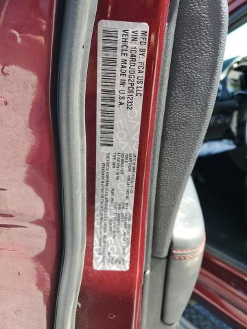 1C4RDJDG2PC612332 Dodge DURANGO GT