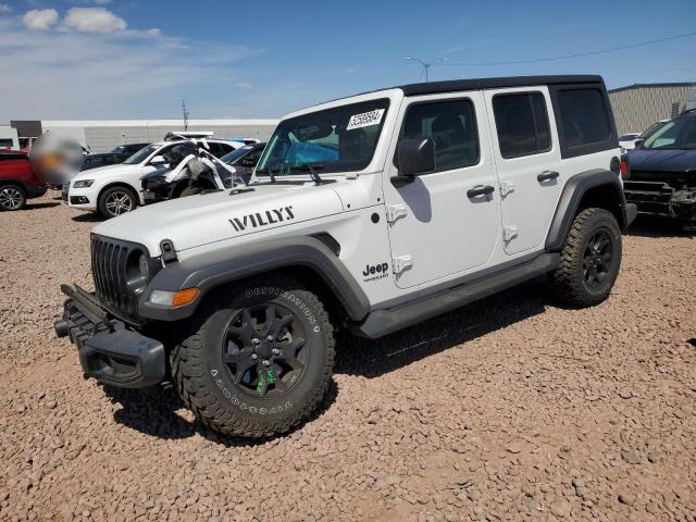 Auction sale of the 2021 Jeep Wrangler Unlimited Sport, vin: 1C4HJXDGXMW518264, lot number: 52589584