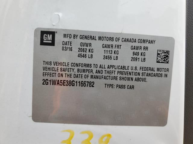 2G1WA5E38G1166782 Chevrolet Impala Limited Ls