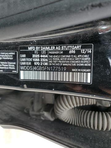 WDDSJ4GB5FN177519 Mercedes-Benz CLA 250 4MATIC