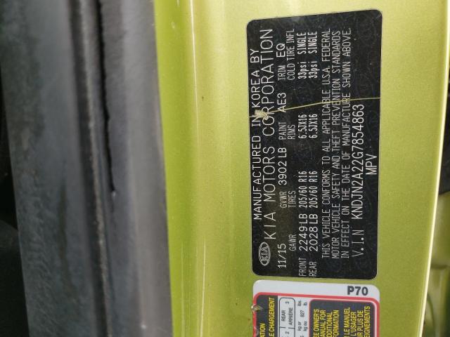 KNDJN2A22G7854863 KIA Soul