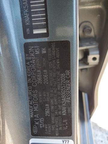KNAFK5A80G5572038 KIA FORTE LX