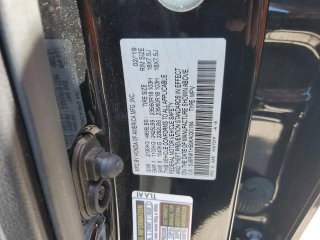 5J6RW1H59KA020184 Honda CR-V EX