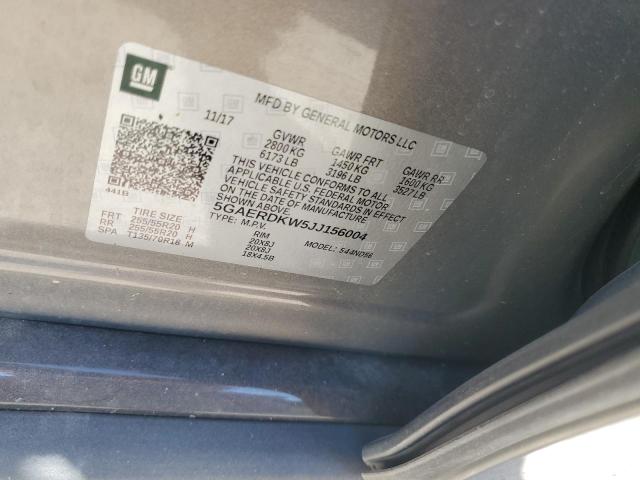 5GAERDKW5JJ156004 Buick Enclave Avenir
