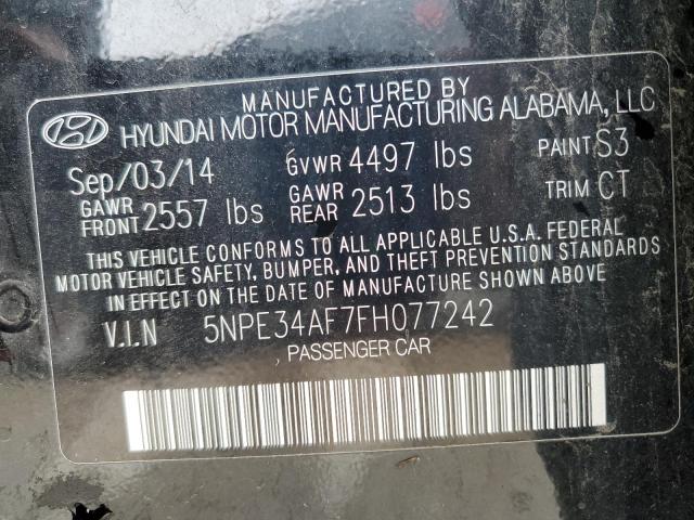 5NPE34AF7FH077242 Hyundai Sonata Sport