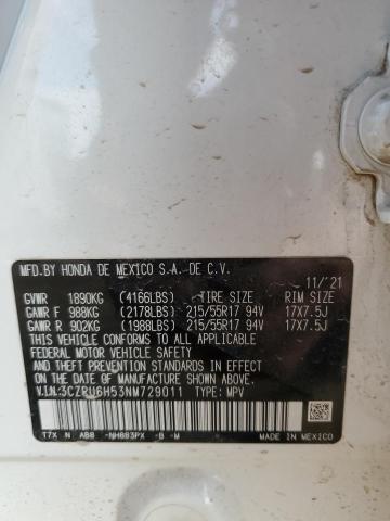3CZRU6H53NM729011 Honda HR-V EX