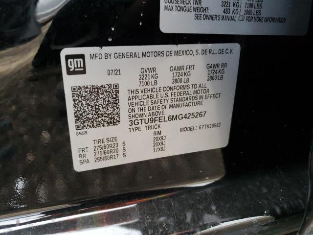 3GTU9FEL6MG425267 GMC Sierra K1500 Denali