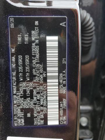 5TDFZRBH7MS061243 Toyota Highlander Platinum