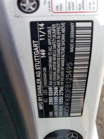 WDDHF8JB3FB125495 Mercedes-Benz E 350 4matic