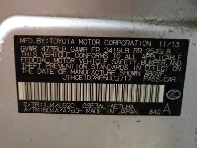 JTHCE1D28E5002717 Lexus IS 350