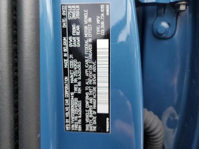 YV4ED3GB0N2004416 Volvo C40 P8 Recharge Ultimate