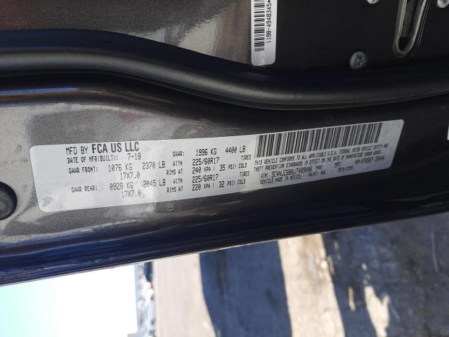 3C4NJCBB0JT489006 Jeep Compass Latitude