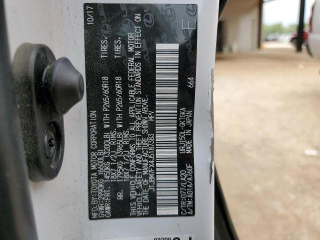 JTJBM7FX4J5187383 Lexus GX 460