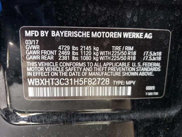 WBXHT3C31H5F82728 BMW X1 Xdrive28i