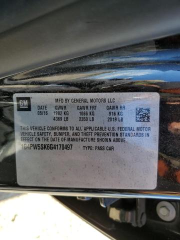 1G4PW5SK6G4170497 Buick Verano Sport Touring