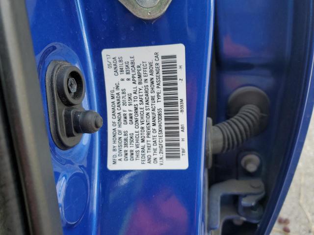 2HGFC1E5XHH700855 Honda CIVIC SI
