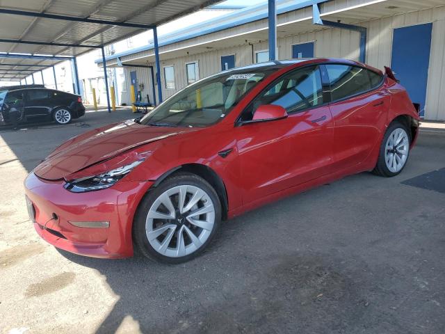 50243544 :رقم المزاد ، 5YJ3E1EB0NF304999 vin ، 2022 Tesla Model 3 مزاد بيع