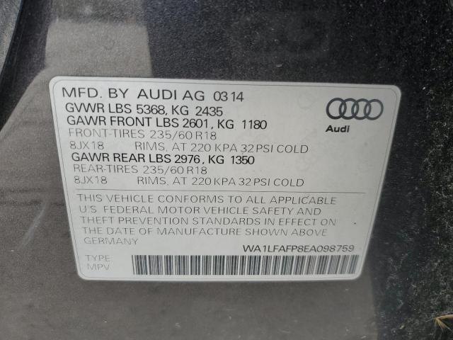 WA1LFAFP8EA098759 Audi Q5 Premium Plus