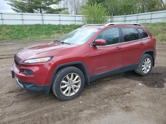 2014 Jeep Cherokee Limited მანქანა იყიდება აუქციონზე, vin: 1C4PJMDS2EW284119, აუქციონის ნომერი: 52344034