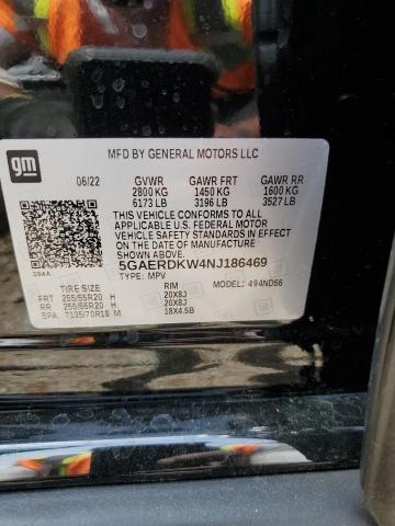 5GAERDKW4NJ186469 Buick Enclave Avenir