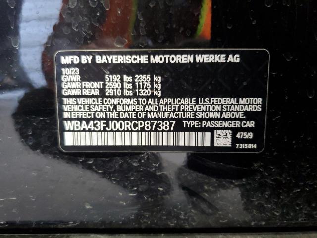 WBA43FJ00RCP87387 BMW 530 I