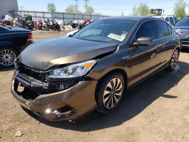 2017 Honda Accord Hybrid Exl მანქანა იყიდება აუქციონზე, vin: JHMCR6F57HC020179, აუქციონის ნომერი: 52705394