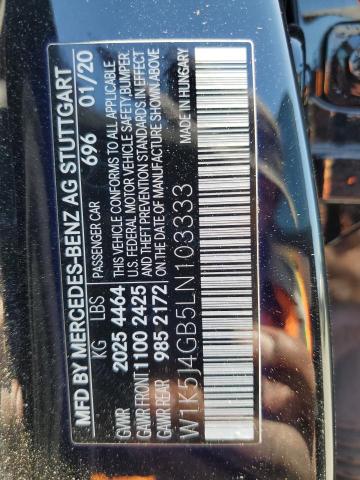 W1K5J4GB5LN103333 Mercedes-Benz CLA 250