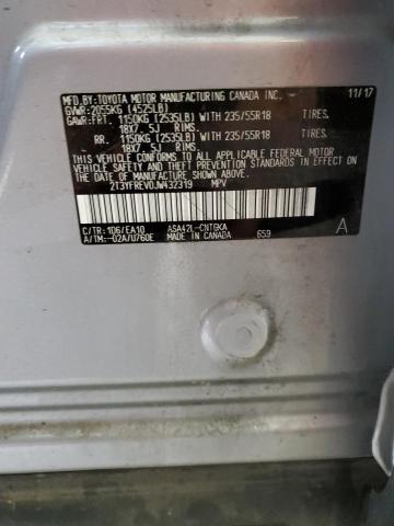 2T3YFREV0JW432319 Toyota Rav4 Limited