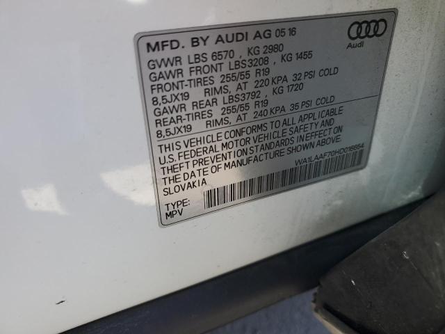 WA1LAAF70HD016654 Audi Q7 Premium Plus