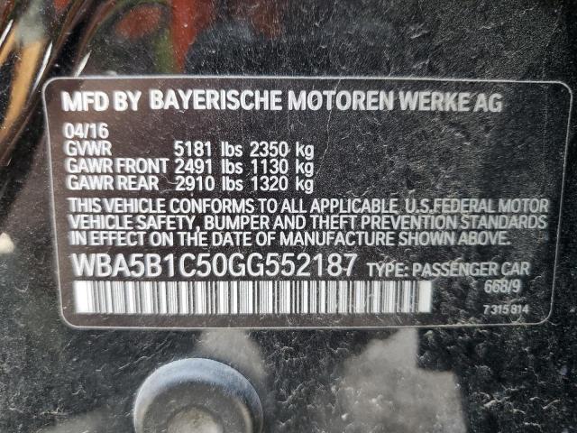 WBA5B1C50GG552187 BMW 535 I