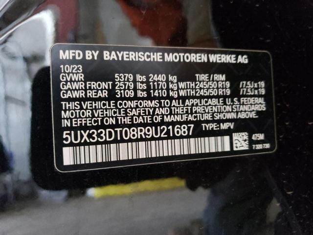 5UX33DT08R9U21687 BMW X4 Xdrive30i