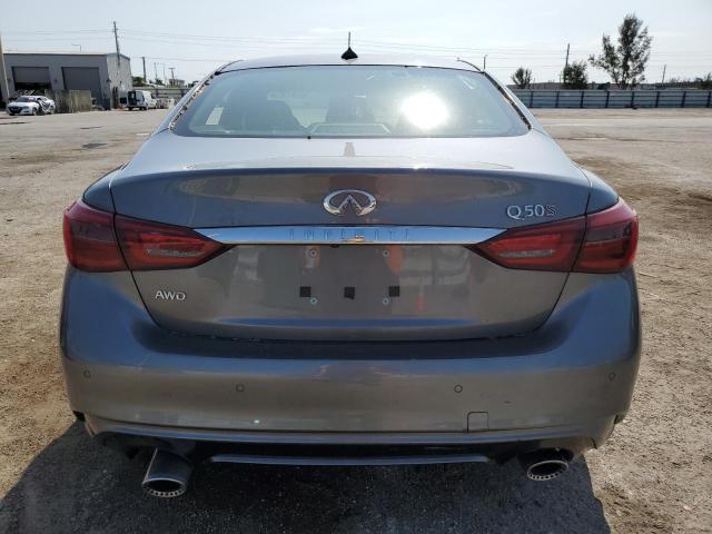 JN1FV7AR2KM800220 Infiniti Q50 Red Sport 400
