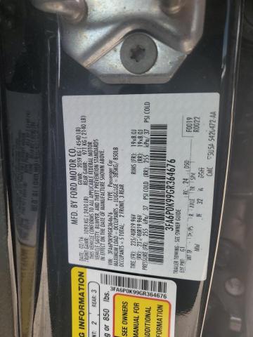 3FA6P0K99GR364676 Ford Fusion Titanium