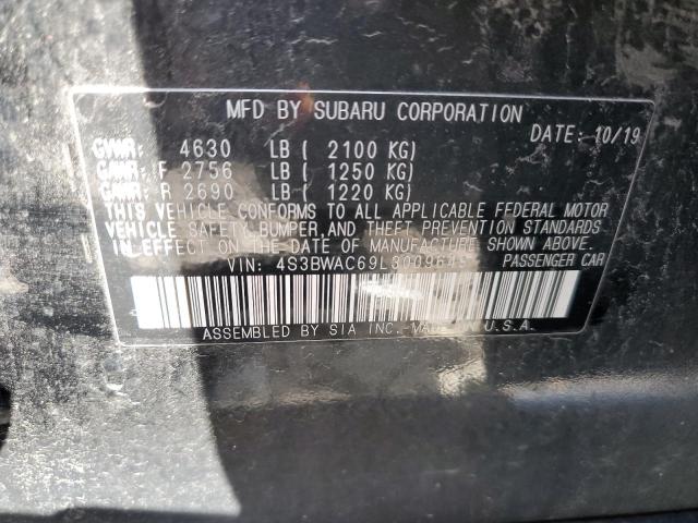 4S3BWAC69L3009649 Subaru Legacy Premium
