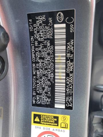 JTHBK1GG2F2167936 Lexus ES 350