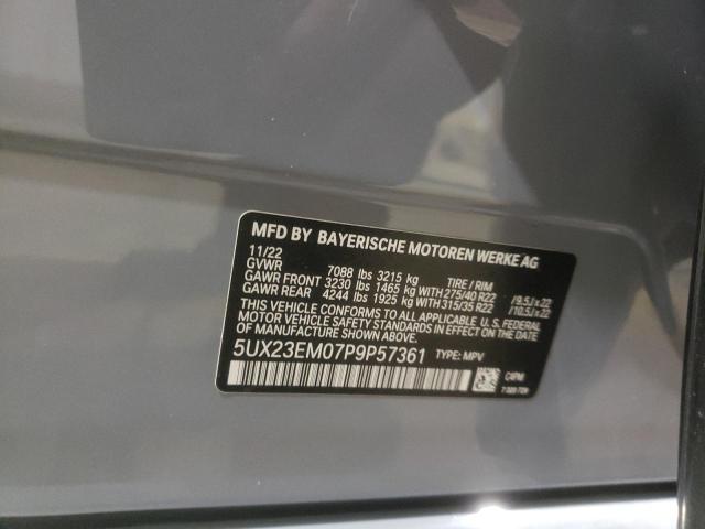 5UX23EM07P9P57361 BMW X7 Xdrive40i
