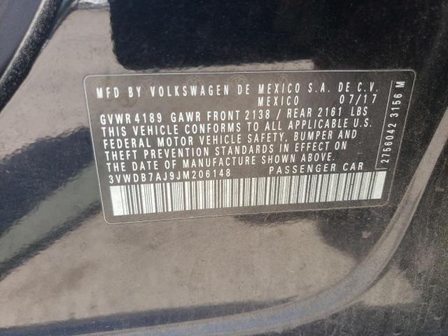 3VWDB7AJ9JM206148 Volkswagen JETTA SE