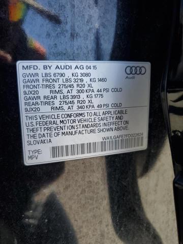 WA1LGAFE7FD022624 Audi Q7 Premium Plus