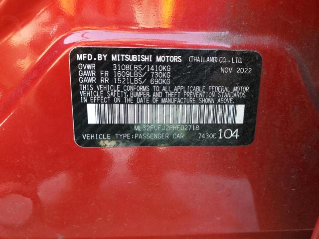 ML32FUFJ2PHF02718 Mitsubishi Mirage G4 Es