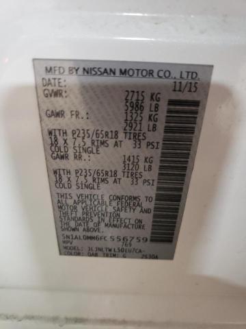 5N1AL0MM6FC556759 Infiniti QX60